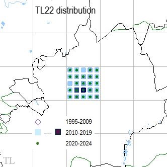 Orange-tip TL22 distribution